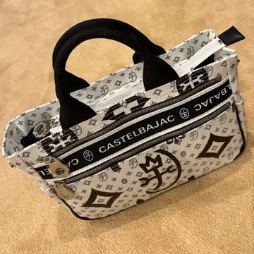 새상품 CASTELBAJAC 까스텔바작 로고 토트백 남녀 공용