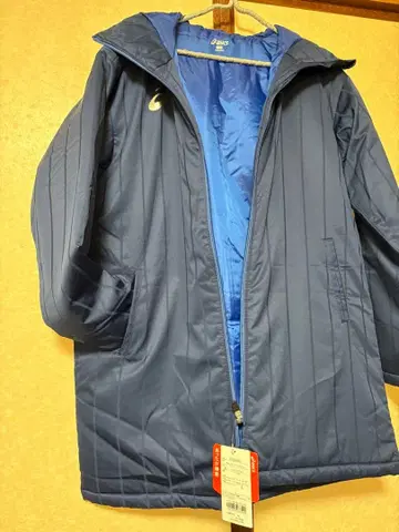 asics 워머 하프 코트 XS230 인디고 블루 49