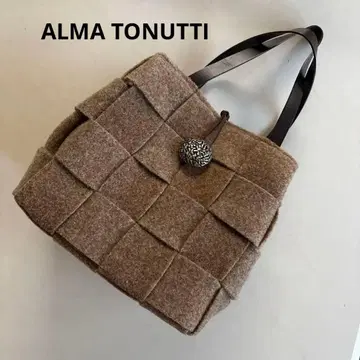 이탈리아제 [ ALMA TONUTTI ] 알마토누티 토트백 브라운