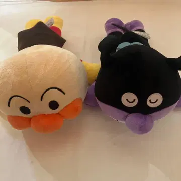 호빵맨 세균맨 봉제 인형 세트