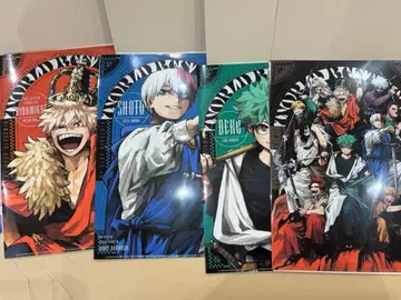 나의 히어로 아카데미아 히로아카 클리어 파일 4종 컴프 세트