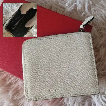 레어 새상품급 보나벤투라 L자 지퍼 월렛 스마트 화이트 블랙