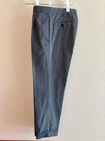 BEAMS PLUS / 헤링본 1 플리츠 트래블 트라우저