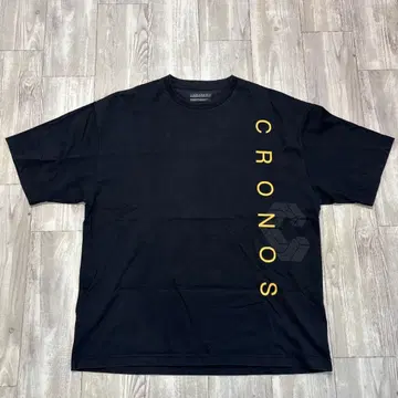CRONOS 크로노스 T셔츠 XXL 블랙
