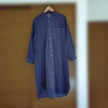 가격 인하 놈브르 임페어 BLANC 다크 그레이 셔츠 원피스