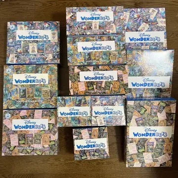 디즈니 리조트 원더블즈 복조리 봉제 인형 핀 배지 미니 플레이트