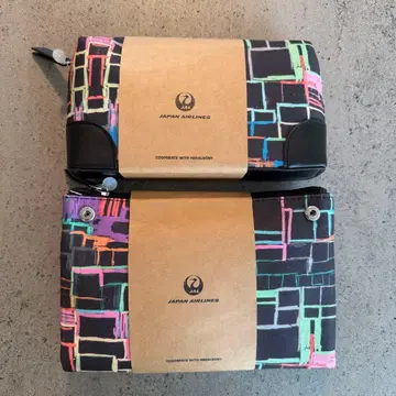JAL 퍼스트 클래스 어메니티 HERALBONY 2종 세트