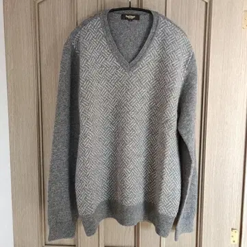 폴 스튜어트 그레이 V넥 니트 LL