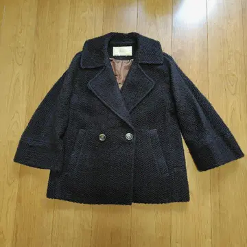 울 하프 코트 사이즈 38