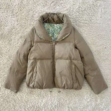 marie claire bis 리버서블 다운 자켓 다운 페더