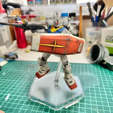 건담 프라모델 HG 건담 (THE ORIGIN) 1/144 페인팅