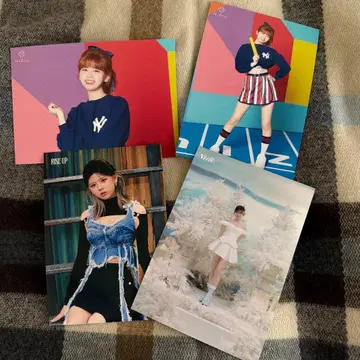 NiziU RIKU 트레이딩 카드 4장 세트