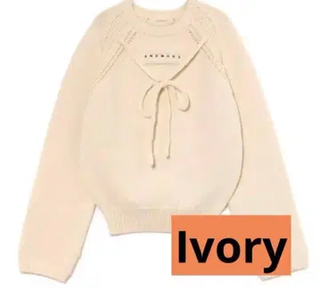 andmary Casey knit tops 아이보리