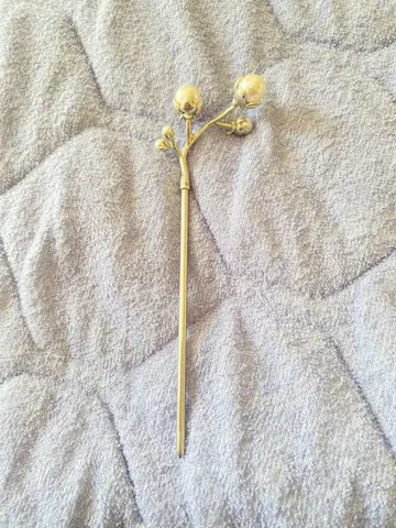 칸자시야 wargo 진주 면화 한 개 비녀