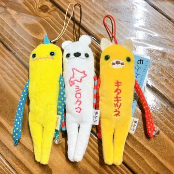 지역 마스코트 모케케 북극곰 북극여우 옐로우 컬러