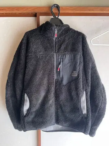 CHUMS 플리스 자켓 M 블랙