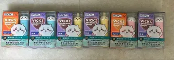 VICKS 빅스 메디케이티드 드롭스 치이카와 (먼작귀) 6종 세트