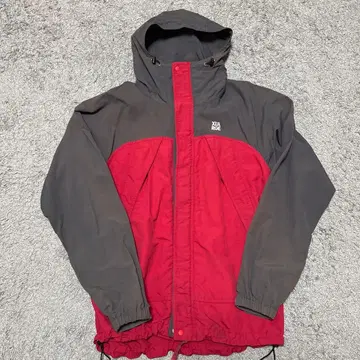 X-LARGE 나일론 자켓 마운틴 후드티 빨간색 L