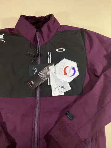 오클리 골프 (XL) 스컬 리버서블 윈드 블루종 자켓