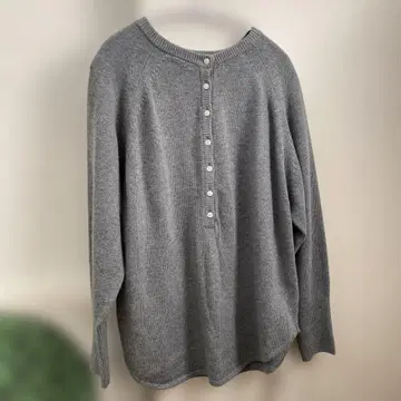 새상품 저널 울 혼방 2way 빅 풀오버