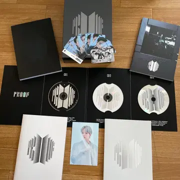 BTS PROOF 앨범 3CD 포토 카드 포함