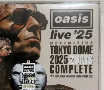 Oasis 오아시스 도쿄 돔 2일간 컴플리트