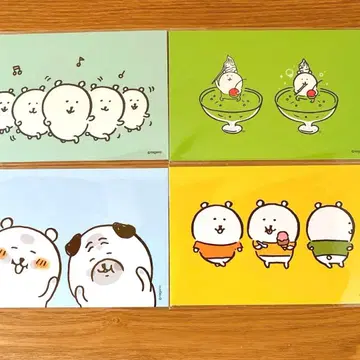 나가노의 곰 한국 엽서 스티커 세트 판매