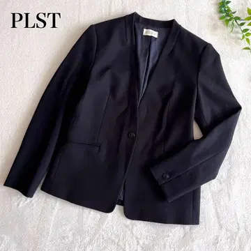 [새상품급] PLST 플라스테 노카라 자켓 네이비 L 사이즈