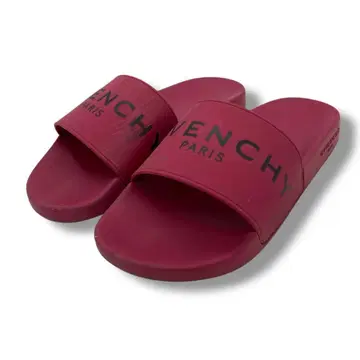 지방시 샤워 샌들 레드 프리 사이즈