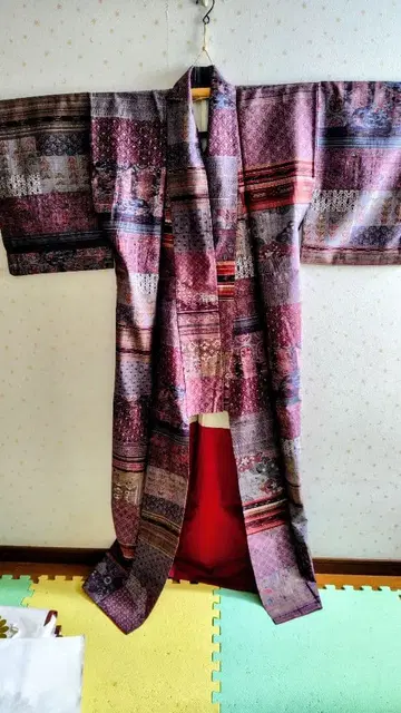 기모노  보라색