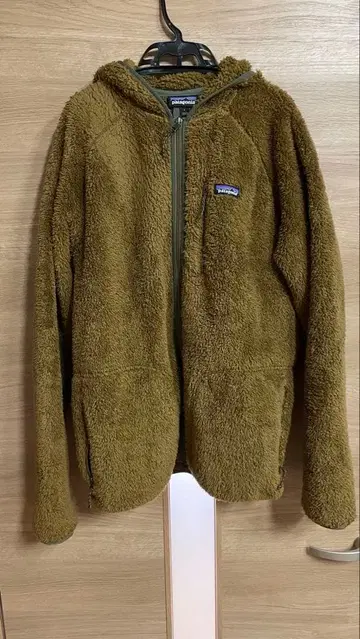 patagonia 플리스 자켓 L 올리브 그린
