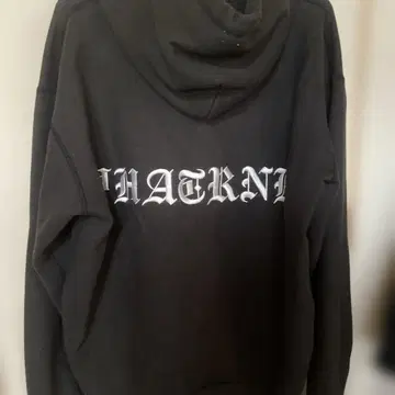 PHATRNK 블랙 후드티 L