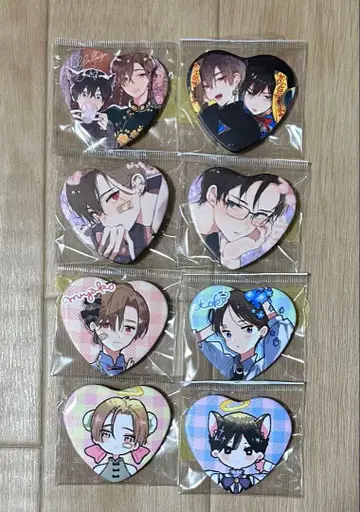 하렐루야 베이비 LAFARY 하트 캔뱃지 컴플리트