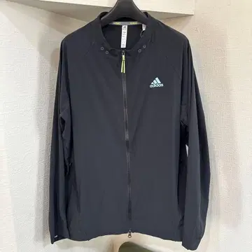 adidas 아디다스 골프 남성용 풀 집업 크루넥 자켓