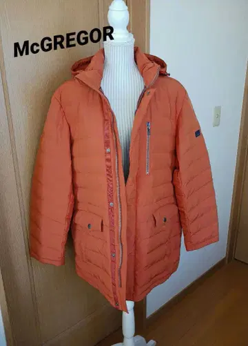 다운 자켓 다운 코트 맥레거 오렌지