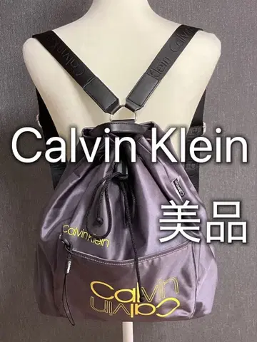 캘빈클라인 바디백 백팩 캘빈클라인 그레이 새상품급