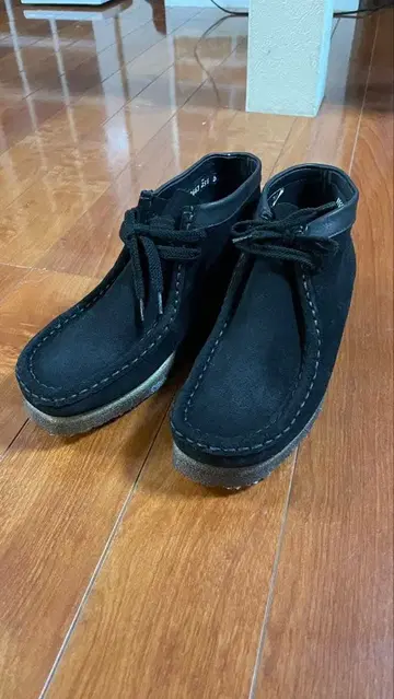 리갈 REGAL 블랙 스웨이드 모카신 25.5cm