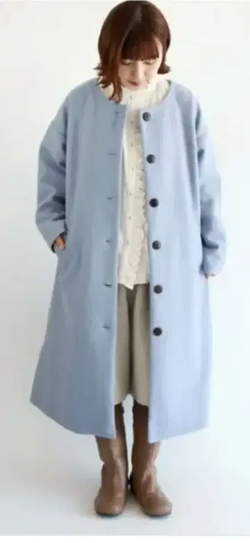 사만사 모스모스 울라이크 노카라 코트