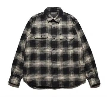 MINEDENIM Distortion Ombre Check Flannel