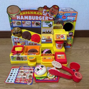 호빵맨 햄버거 세트 어린이 완구 햄버거 가게