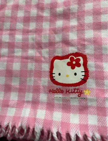 레어 헬로키티 HELLOKITTY 레트로 머플러 1996년 카오하나