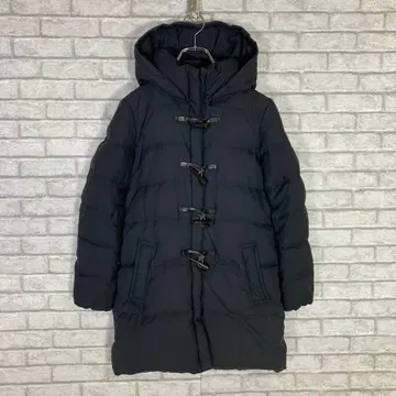 23구 더플 다운 코트 네이비 사이즈 32 작은 사이즈
