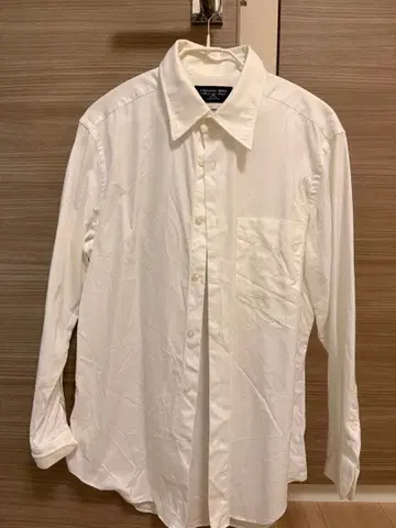 KAMAKURA SHIRTS 화이트 긴팔 셔츠 39/80