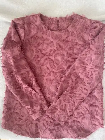 한국 브랜드 핑크 블라우스