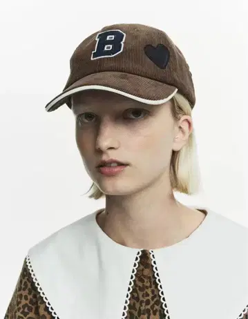 bibiy.B. CLUB CAP brown