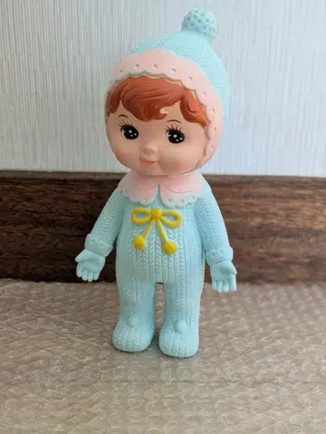 쇼와 레트로 챠미짱 아기 인형 스카이블루