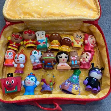 호빵맨 손가락 인형 17개 + SL만, 세균맨