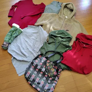 UNIQLO firstdown FEILER 세트 9종 세트 후드티