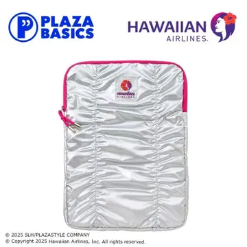 미사용 새상품! 하와이안 항공 가젯 케이스 L 사이즈 실버