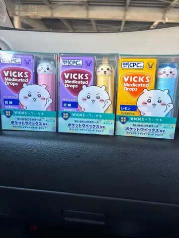 VICKS 메디케이티드 드롭 3개 세트